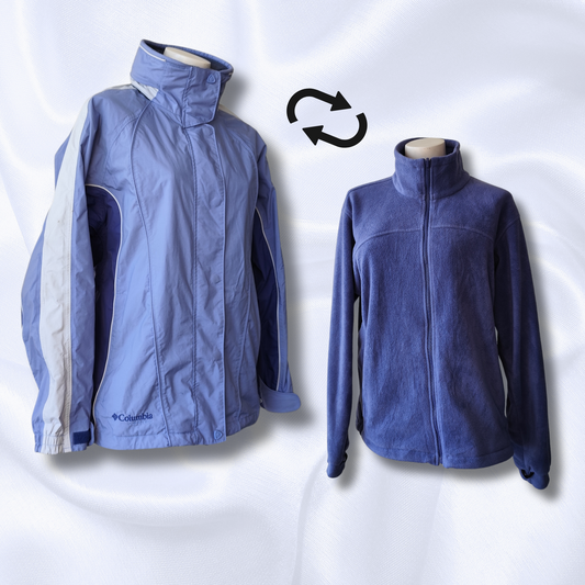 Parka Doble Capa (Interchange) Columbia Mujer Talla L