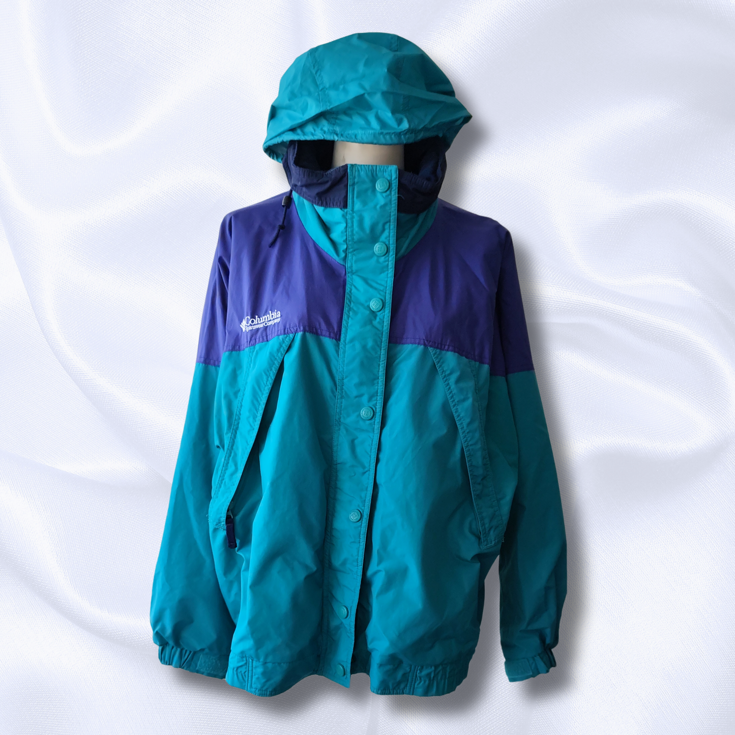 Chaqueta Cortaviento Columbia Mujer Talla XL